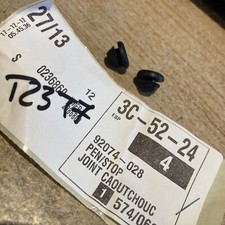 Kawasaki 92074-028 X2 plot caoutchouc BJ250 BX250 BR250 125 250 Ninja BJ BX BR