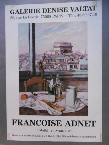 Adnet françoise affiche - adnet,
