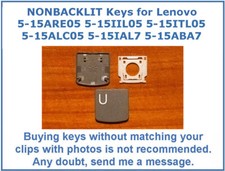 NONBACKLIT Keyboard KEY Lenovo 5-15ARE05 15IIL05 15ITL05 15ALC05 15IAL7 15ABA7