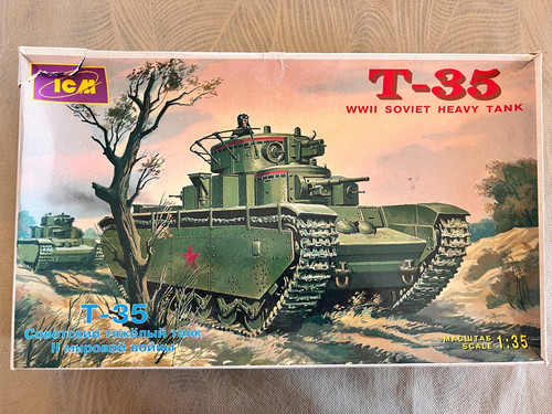Char lourd soviétique - t-35,