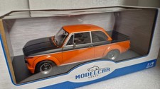 MCG 18150MCW-R - BMW 2002 turbo, orange capot noir mat 1973, 1:18