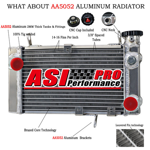 Racing radiateur aluminium - racing,