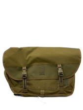 CHROME Shoulder Bag Canvas KHK Plain Messenger Bag