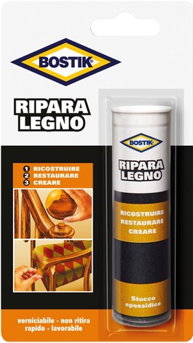 Stucco bostik répare bois - stucco,