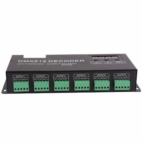 Canaux dmx512 contrôleur - 24,