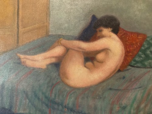 Belle peinture huile sur toile - belle,