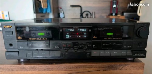 Double cassette aiwa adwx808 - double,
