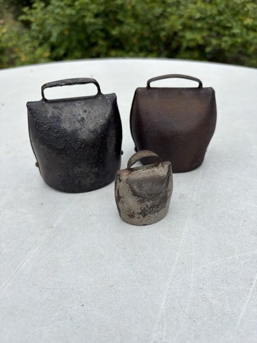 Anciennes cloche tole alpage - 3,