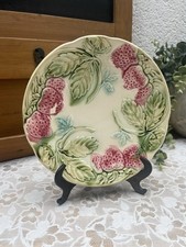 Antique Slipper Plate - Strawberries - Onnaing Art Nouveau