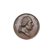 Médaille L XVIII, pose de la