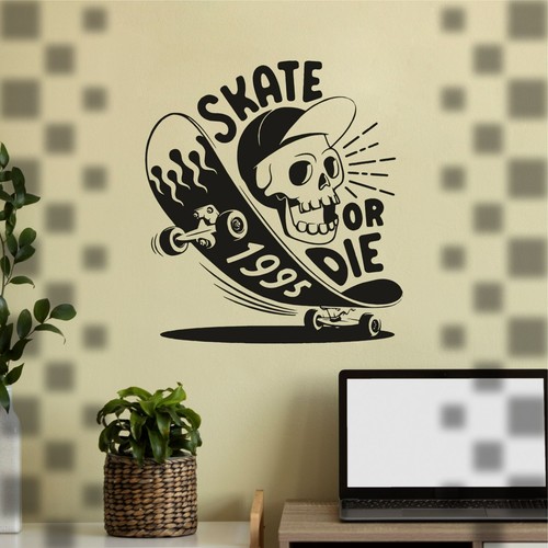 Skate stickers sticker moto - moto,