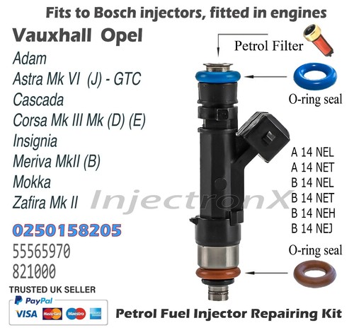 Kit réparation injecteur - de,