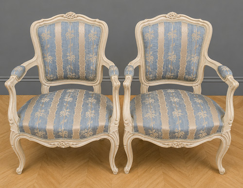 Paire fauteuils style - paire,