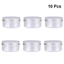  10 Pcs Petite Boite De Rangement Caisse Alu Conteneur Soins La Peau