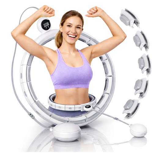 Hula hoop lesté avec nœuds