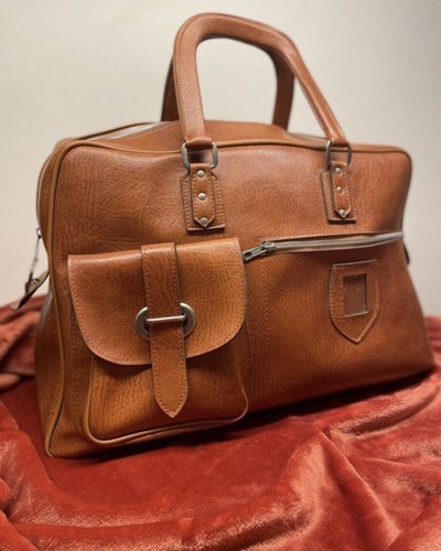 Valise ancienne cuir - ancienne,
