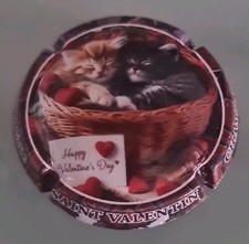 Capsule de champagne Jeroboam Générique St Valentin 2025