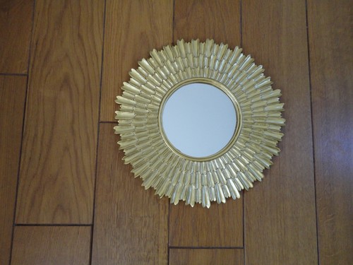 Superbe miroir soleil resine - superbe,