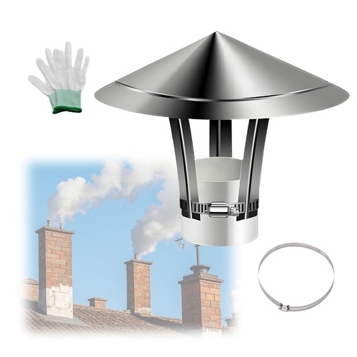 Capot conduit fumée - cm,
