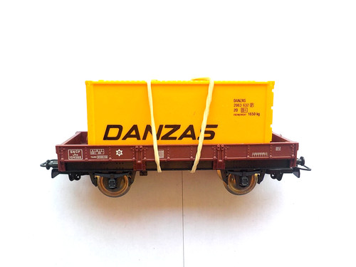 Wagon jouef marchandise plat - wagon,