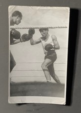 PHOTO ancienne Combat BOXE