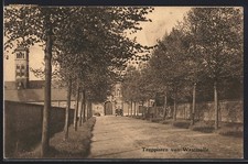 Old postcard Westmalle, Trappists 1931 
