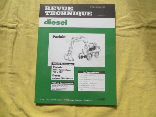 Pelle hydraulique poclain - hydraulique, 75