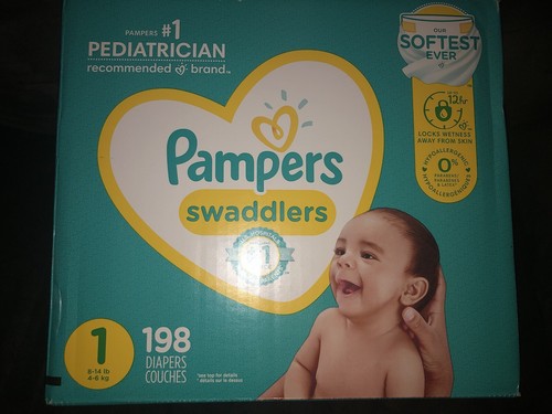 Pampers baby diapers 198 - baby,