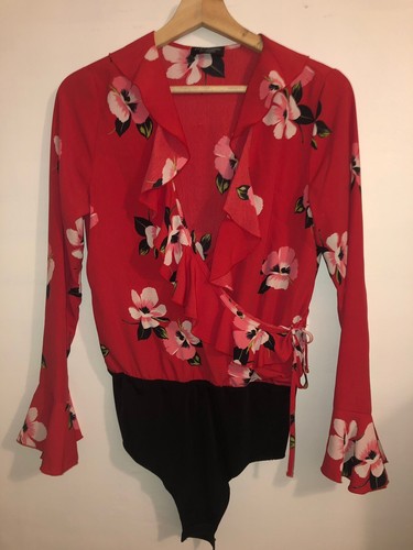 Body zara rouge style espagnol - zara,