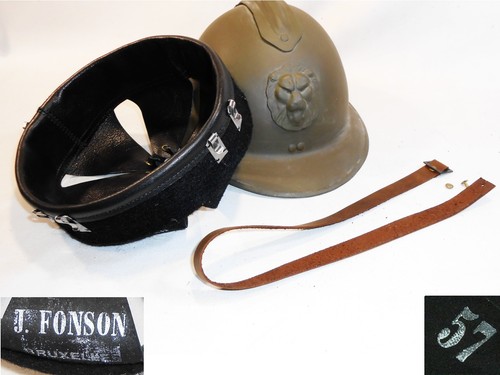 Coiffe intérieure cuir noir - , +