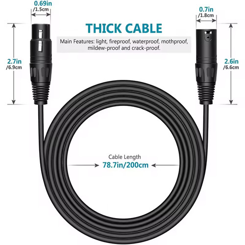 Câble audio xlr - câble,