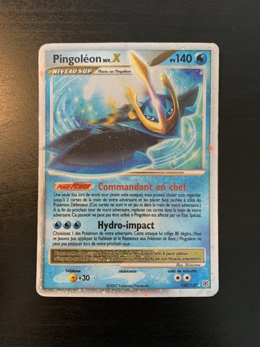 Carte pokémon pingoléon - :,