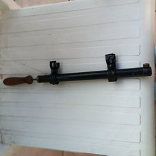 POMPE A VELO TRUPPENFAHRRAD WW2 39/45 ANCIENNE AVEC SES 2 SUPPORTS  (N°2)