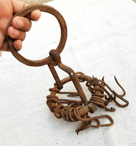 Seau puits ancien - de, 19e