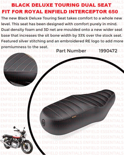 Siège double touring luxe - double,