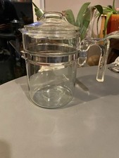 Vintage carafe percolateur Percolateur verre Pyrex 6 8 tasses? couvercle café