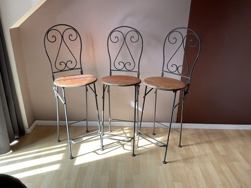 Tabourets chaise fauteuil - 3,