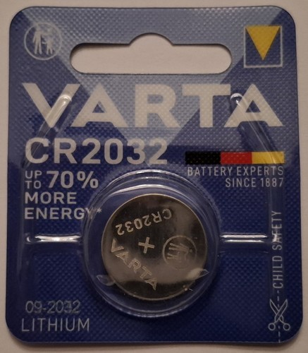 Pile bouton varta lithium - pile, 3v