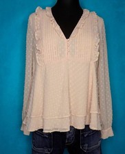SEZANE tunique chemise beige