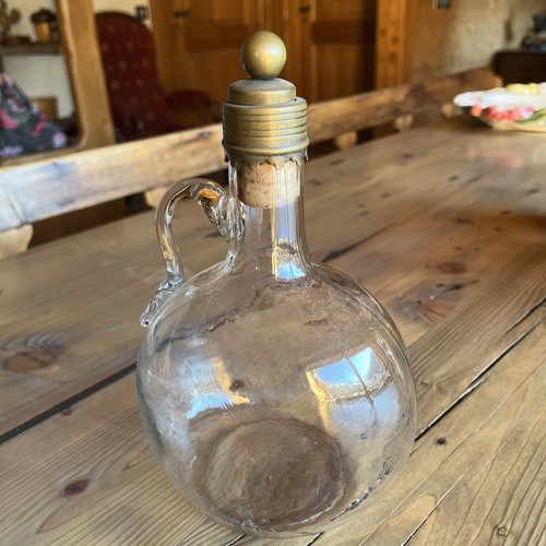 Bouteille ancienne verre - bouteille,