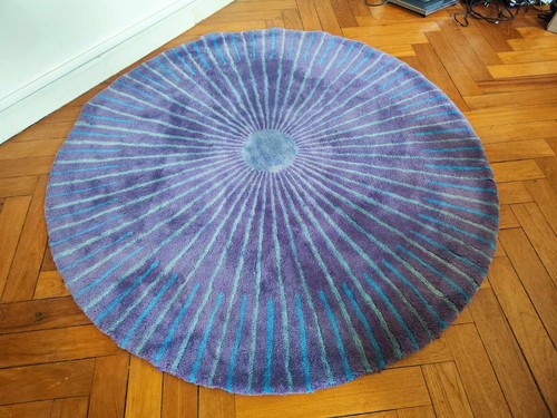 Rare vintage tapis - rare, ronds