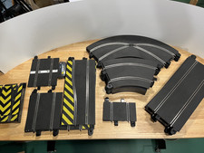 Scalextric Hornby Sport Track mixed set of straights, curves, and specialties