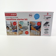 Skip Hop Easy Prep And Store Mealtime Starter Kit Brand New Sealed