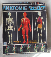 ANATOMIE 2000 COFFRET CORPS HUMAIN ARTICULE SQUELETTE ORGANES SCIENCE