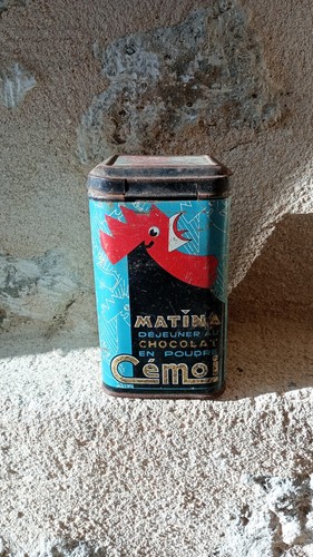 Ancienne boite publicitaire - boite,