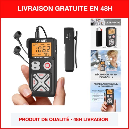 Prunus 988 mini - radio, fm