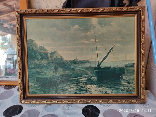 Tableau ancien repésentant