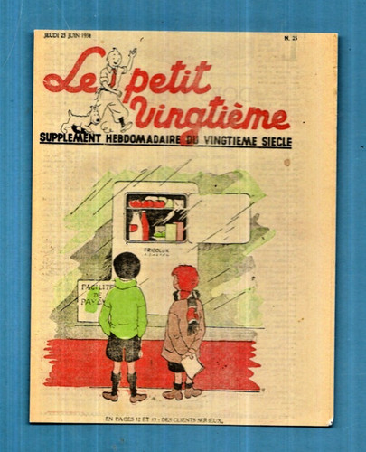 Tintin carte postale le - carte,
