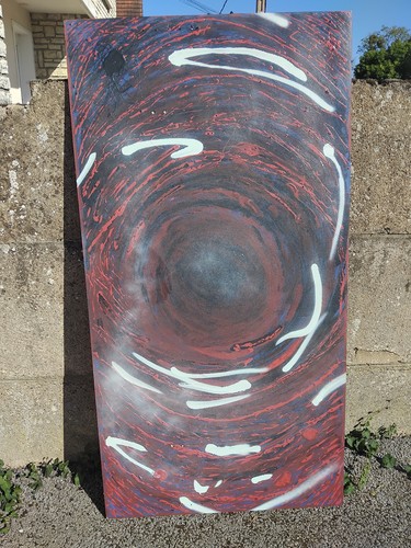 Tableau peinture acrylique - peinture, sur