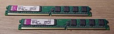 RAM DIMM Kit 2 Go (2x1Go) Kingston DDR2 pour PC de bureau
